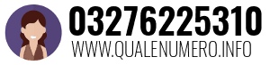 Numero di telefono 03276225310 03276225310