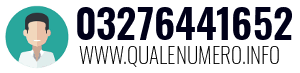 Numero di telefono 03276441652 03276441652