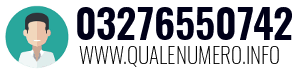 Numero di telefono 03276550742 03276550742