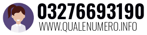 Numero di telefono 03276693190 03276693190