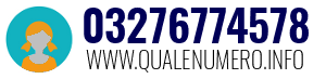Numero di telefono 03276774578 03276774578