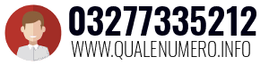 Numero di telefono 03277335212 03277335212