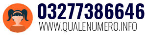 Numero di telefono 03277386646 03277386646