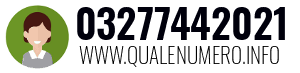 Numero di telefono 03277442021 03277442021