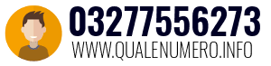 Numero di telefono 03277556273 03277556273