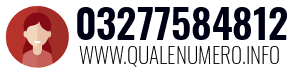 Numero di telefono 03277584812 03277584812