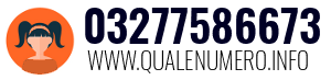 Numero di telefono 03277586673 03277586673