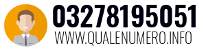 Numero di telefono 03278195051 03278195051