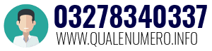 Numero di telefono 03278340337 03278340337