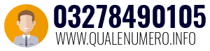 Numero di telefono 03278490105 03278490105