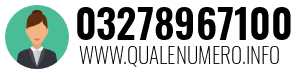 Numero di telefono 03278967100 03278967100