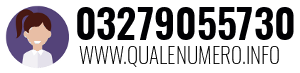 Numero di telefono 03279055730 03279055730