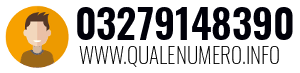 Numero di telefono 03279148390 03279148390