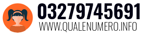 Numero di telefono 03279745691 03279745691