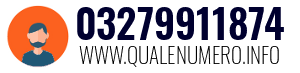 Numero di telefono 03279911874 03279911874