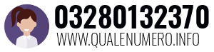 Numero di telefono 03280132370 03280132370