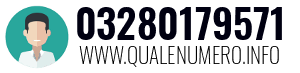 Numero di telefono 03280179571 03280179571