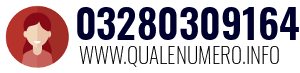 Numero di telefono 03280309164 03280309164