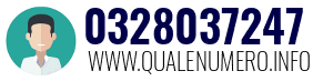 Numero di telefono 0328037247 0328037247