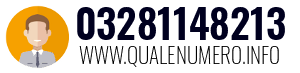 Numero di telefono 03281148213 03281148213