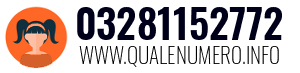 Numero di telefono 03281152772 03281152772
