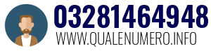Numero di telefono 03281464948 03281464948