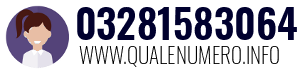 Numero di telefono 03281583064 03281583064