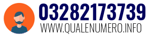 Numero di telefono 03282173739 03282173739