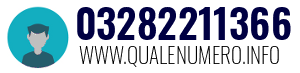 Numero di telefono 03282211366 03282211366
