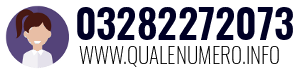 Numero di telefono 03282272073 03282272073