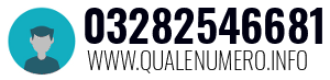 Numero di telefono 03282546681 03282546681