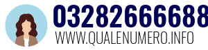 Numero di telefono 03282666688 03282666688