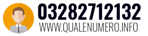 Numero di telefono 03282712132 03282712132