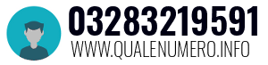 Numero di telefono 03283219591 03283219591