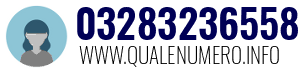 Numero di telefono 03283236558 03283236558