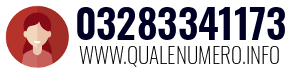 Numero di telefono 03283341173 03283341173