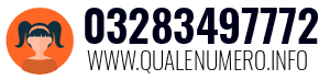 Numero di telefono 03283497772 03283497772