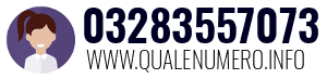 Numero di telefono 03283557073 03283557073