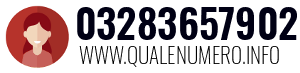 Numero di telefono 03283657902 03283657902