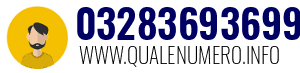 Numero di telefono 03283693699 03283693699