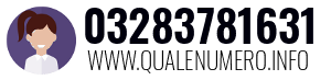 Numero di telefono 03283781631 03283781631