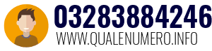 Numero di telefono 03283884246 03283884246