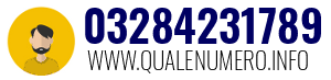 Numero di telefono 03284231789 03284231789