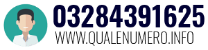 Numero di telefono 03284391625 03284391625