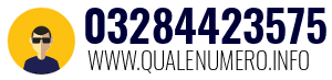 Numero di telefono 03284423575 03284423575