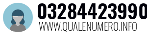 Numero di telefono 03284423990 03284423990