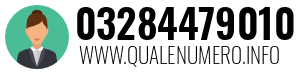 Numero di telefono 03284479010 03284479010