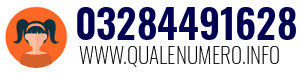 Numero di telefono 03284491628 03284491628