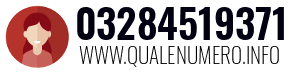 Numero di telefono 03284519371 03284519371