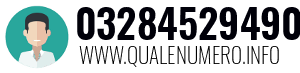 Numero di telefono 03284529490 03284529490